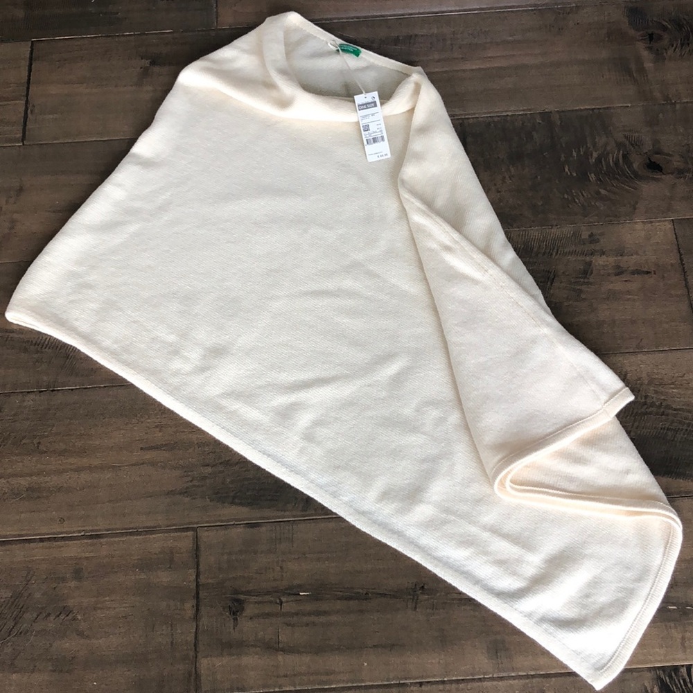 Ivory women’s poncho